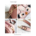 fashion custom tote bags no minimum long chian shoulder handbag cross body bag